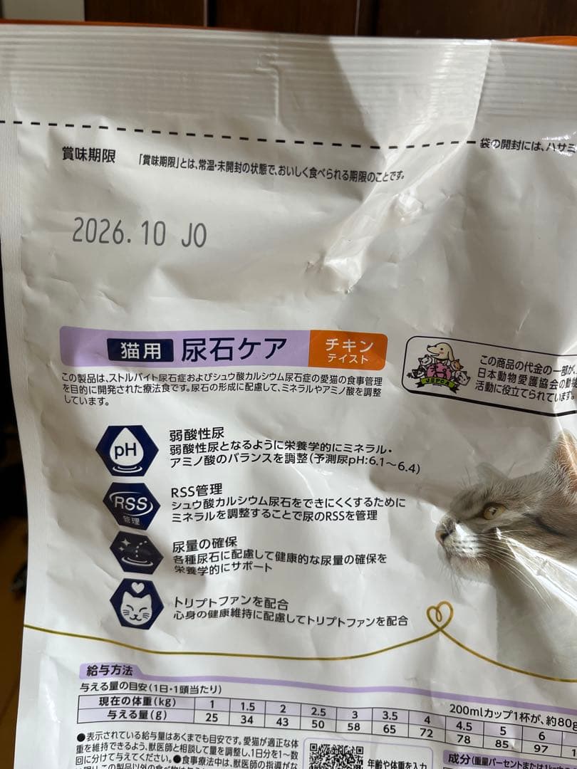 ［お値下げ］ドクターズケア尿石ケア チキン 1.5kg (250g×6袋)×2袋