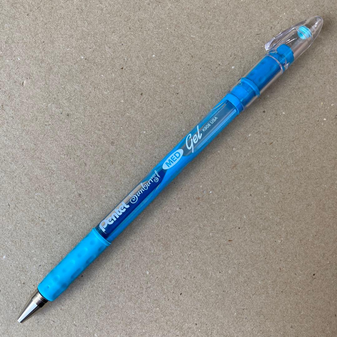 ペン回し 改造ペン sunburst MX 水色 - メルカリ