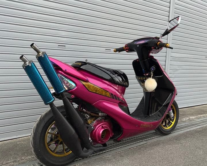 公式 ライブディオ ZX チャンバー 2本出し 希少 dio にいちゃん ライブ