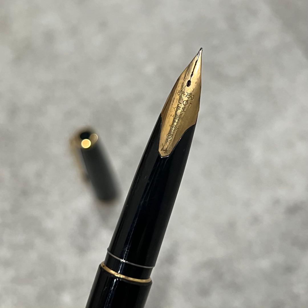 PILOT 18Kペン先万年筆 パイロット H276 F ヴィンテージ 日本製 - メルカリ