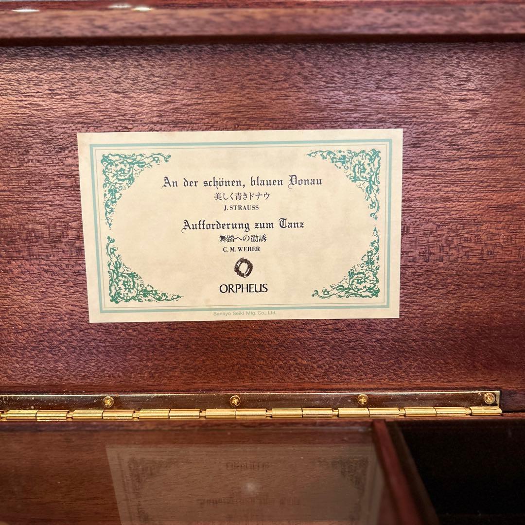 【stspecies8787様】オルフェウス 高級オルゴール 2曲50弁