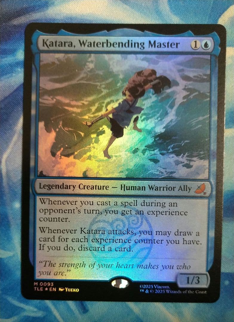MTG 水の技の達人、カタラ TLE 通常枠 英語版FOIL - メルカリ