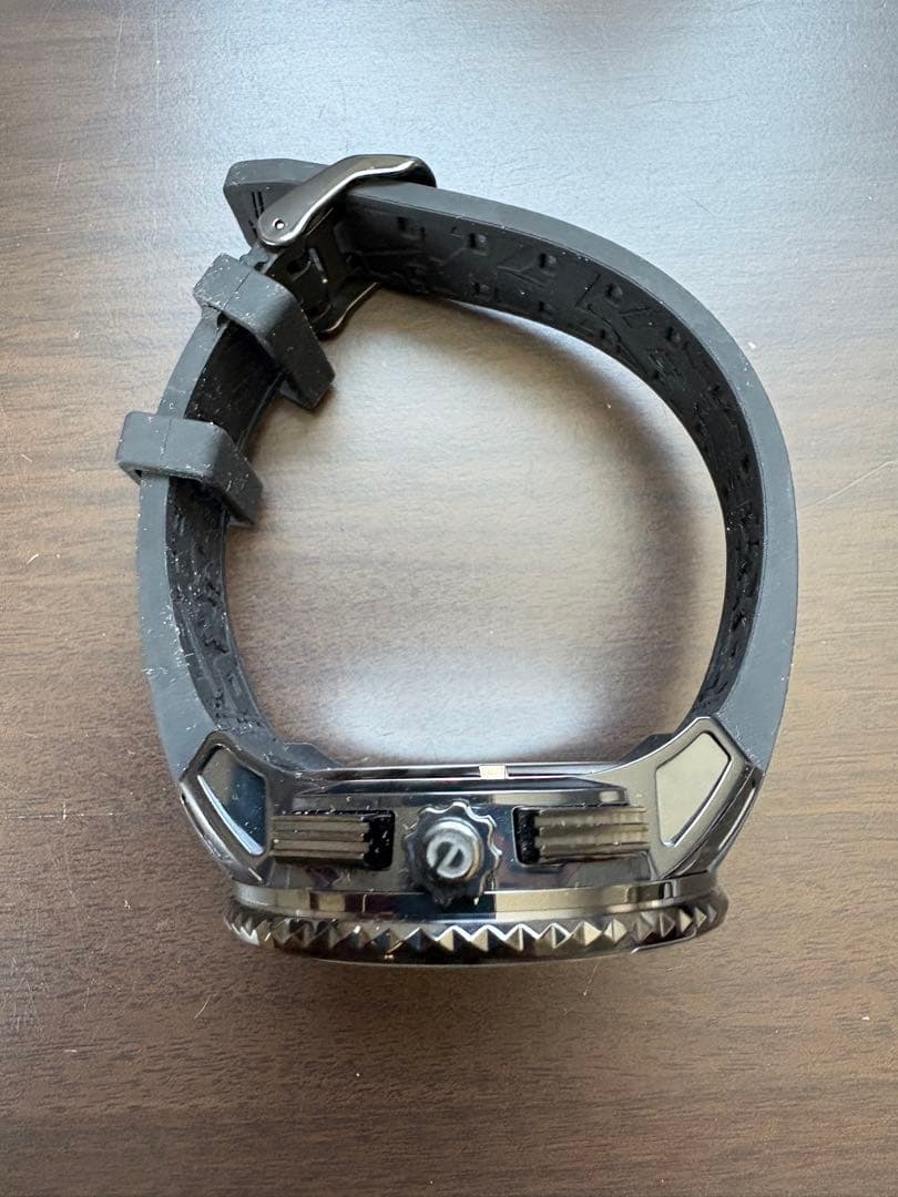 G1092 テンデンス ガリバー ラウンド クロノグラフ ブラック