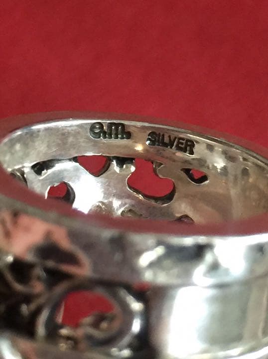はーな様　レア✳︎e.m. メンズシルバーリング