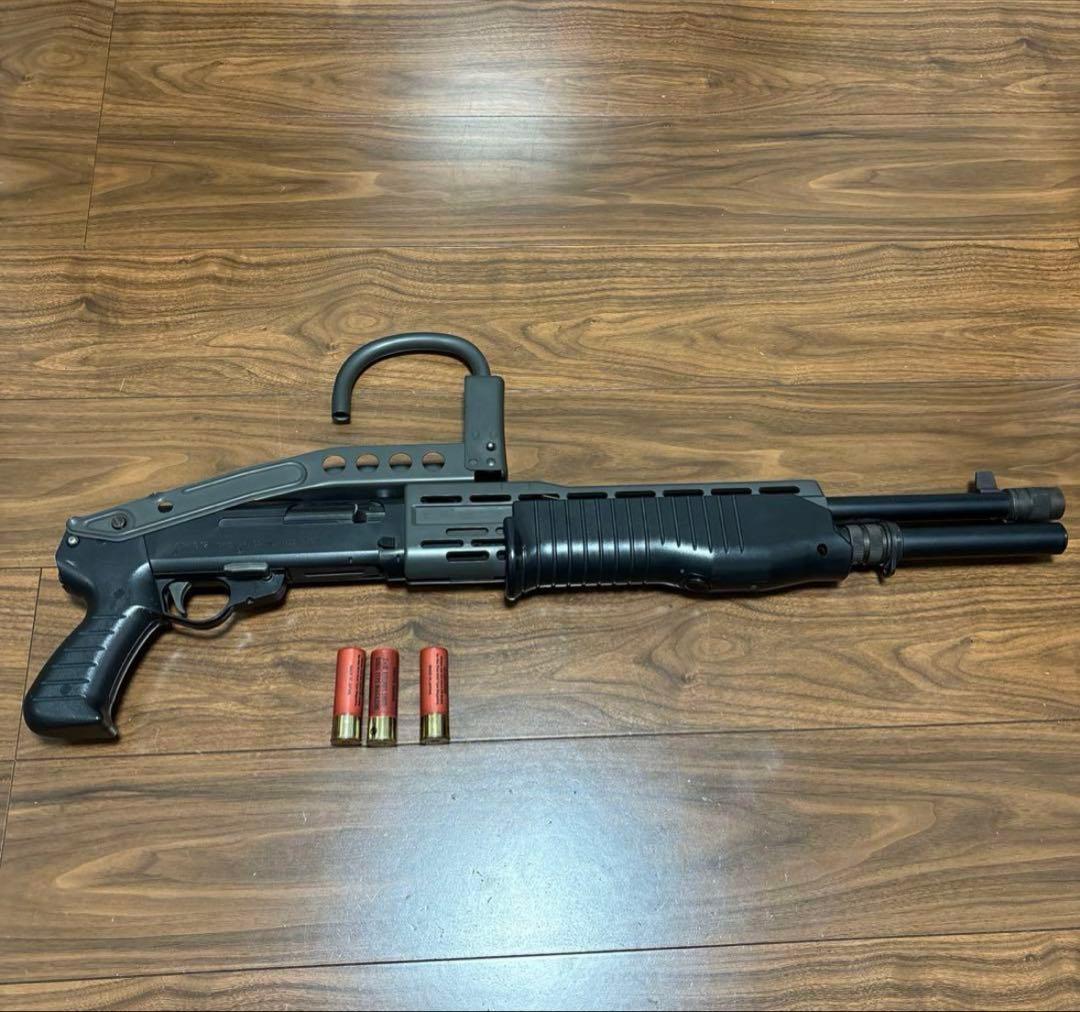 東京マルイ　SPAS12 メタルストック 東京マルイ】SPAS12 スパス12 メタルストックバージョン エアーポンプ