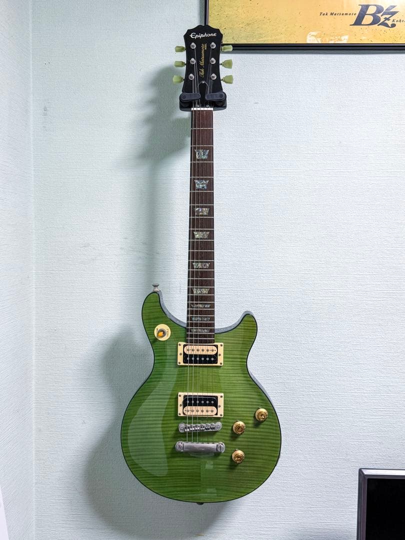 Epiphone TAK MATSUMOTO DC アクアブルー 限定販売のTak Matsumoto DC!アクアブルーカラーのクールなモデルが