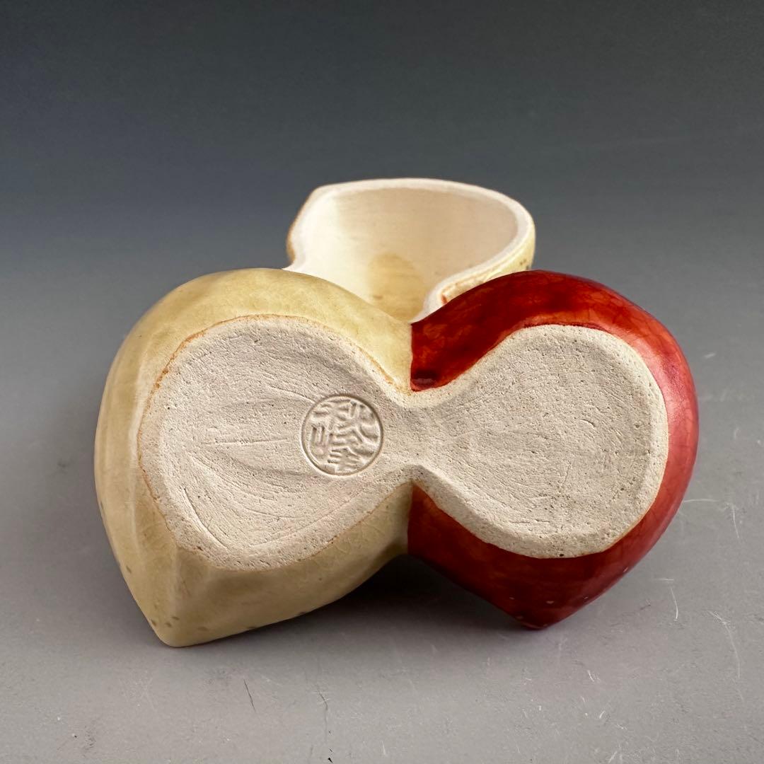 茶道具 色絵 蕪 香合 中村秋峰 共箱 京焼 清水焼 京都 陶芸 茶会 師走