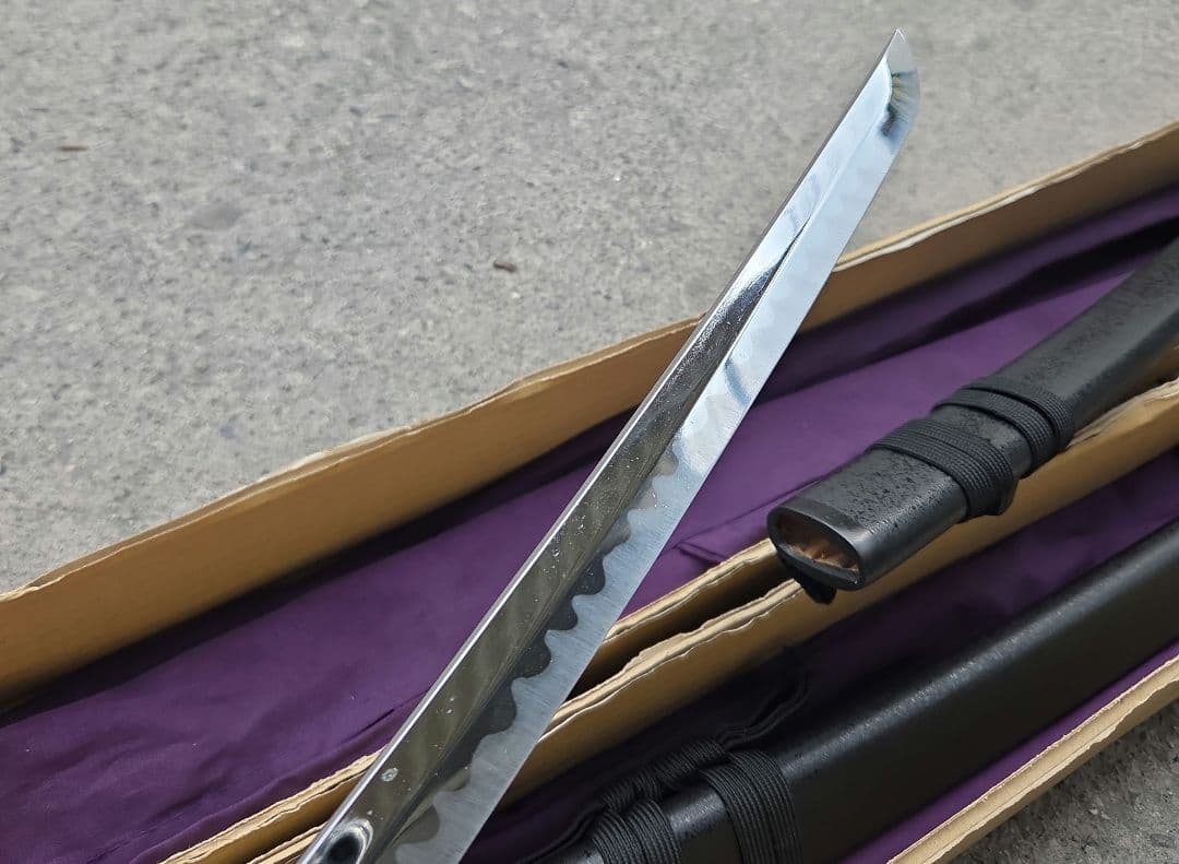 模造刀 黒石目 大刀 小刀 2本セット