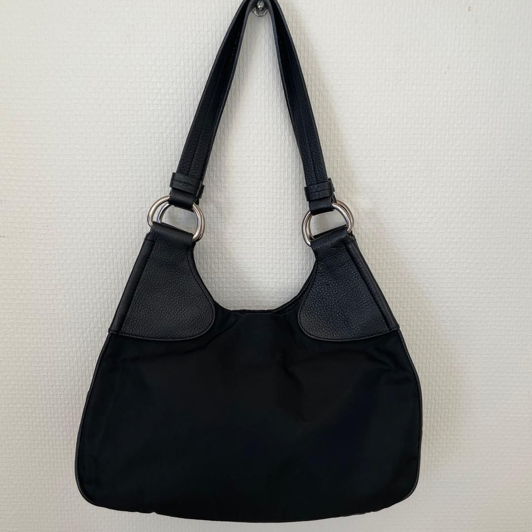 PRADA ショルダーバッグ ブラック ナイロン ワンショルダー プラダ