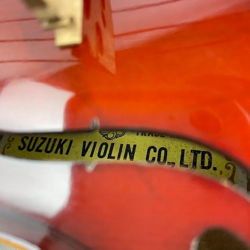 ○鈴木バイオリン○ 優上位 No.18 1/2 イエローラベル 1962年製 - メルカリ