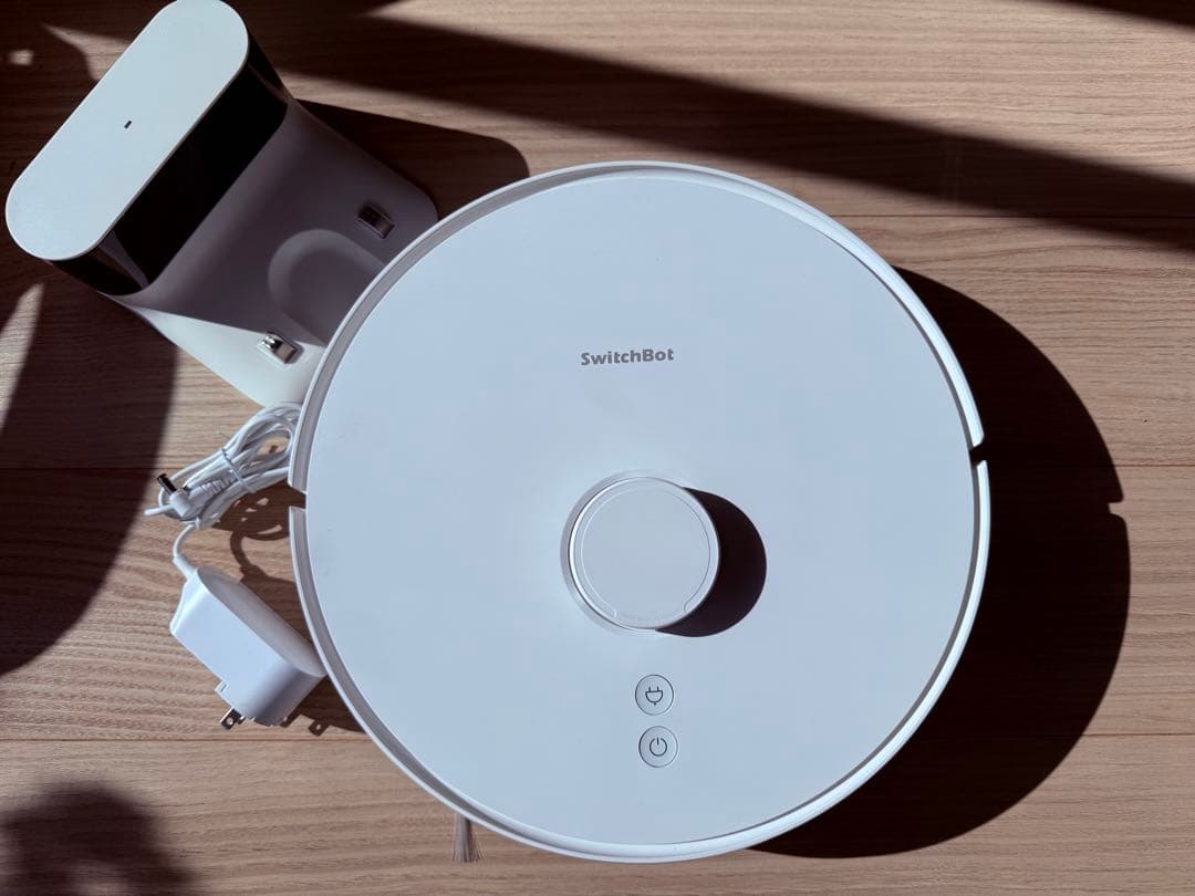 【美品】スイッチボットSwitchBot S1 ロボット掃除機 SwitchBot】マッピング技術を備えたレーザーセンサーを搭載