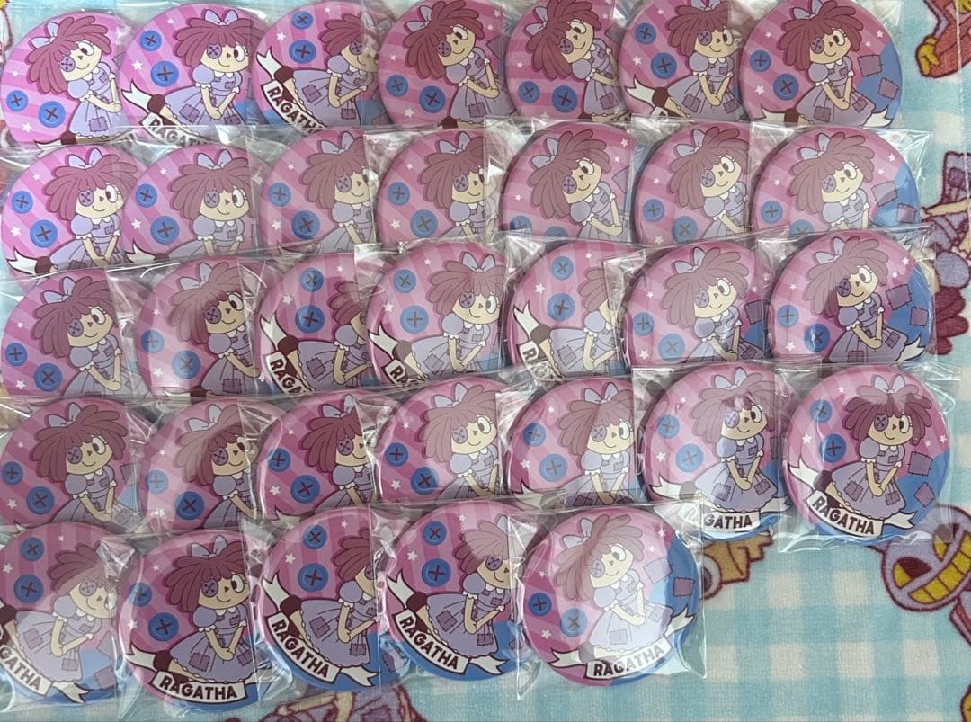 アメイジングデジタルサーカス ラガタ 缶バッジ アメイジングデジタルサーカス ラガタ 缶バッジ 3個 TADC RAGATHA