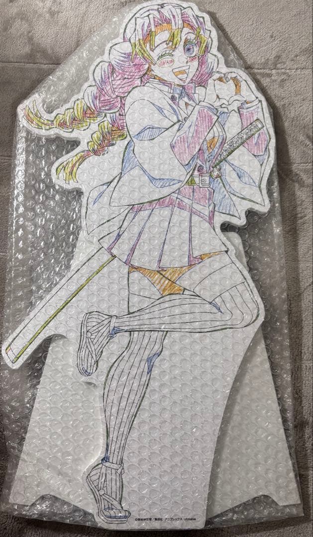 鬼滅の刃 ダイニング 甘露寺蜜璃 書き下ろしイラスト スタンディPOP原画