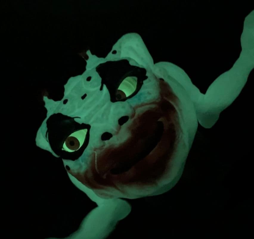 暗闇で光る❕ ボグリンズ/ ダークロード: クレイジー・クラウン ハンドパペット