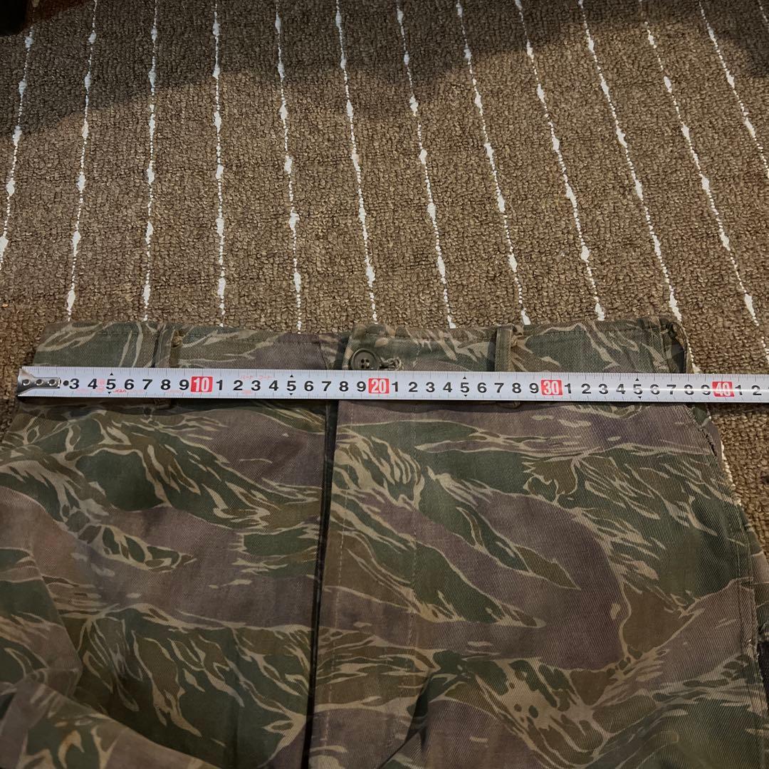 60S 鬼フェード 実物 タイガーストライプ タイガーカモ ベトナム戦