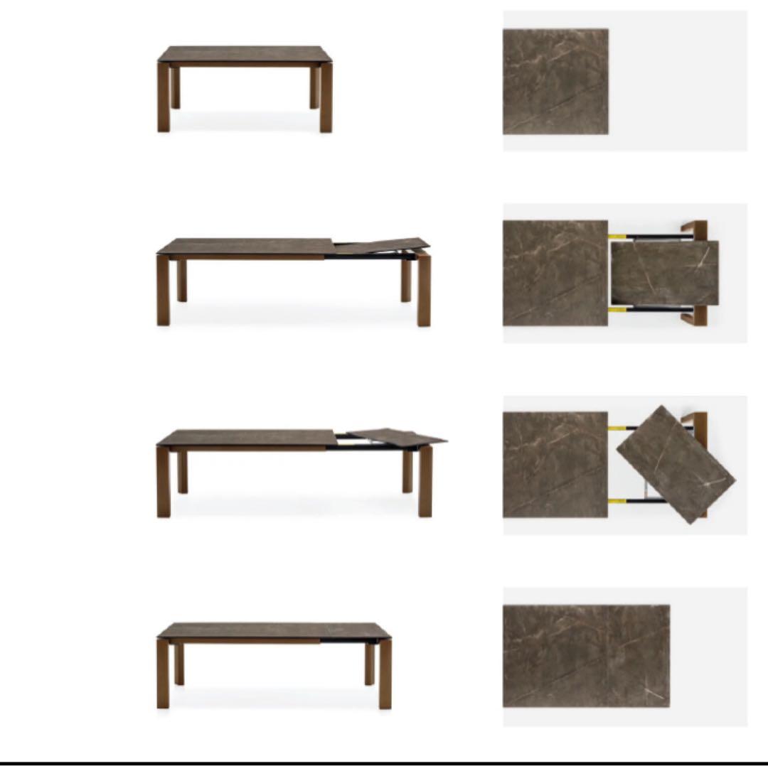 Calligaris カリガリス 伸長ダイニングテーブル セラミック