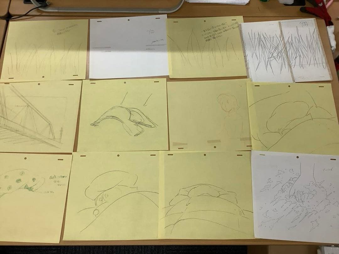 【超レア】エスパー魔美 動画原画200枚セット