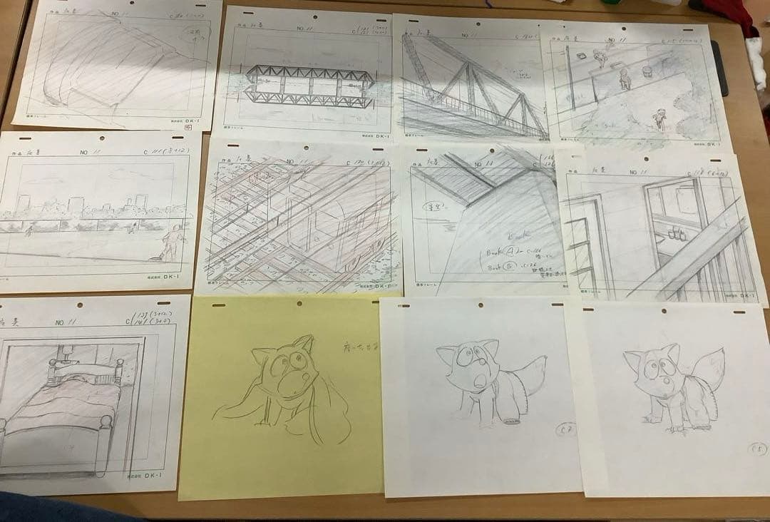 【超レア】エスパー魔美 動画原画200枚セット