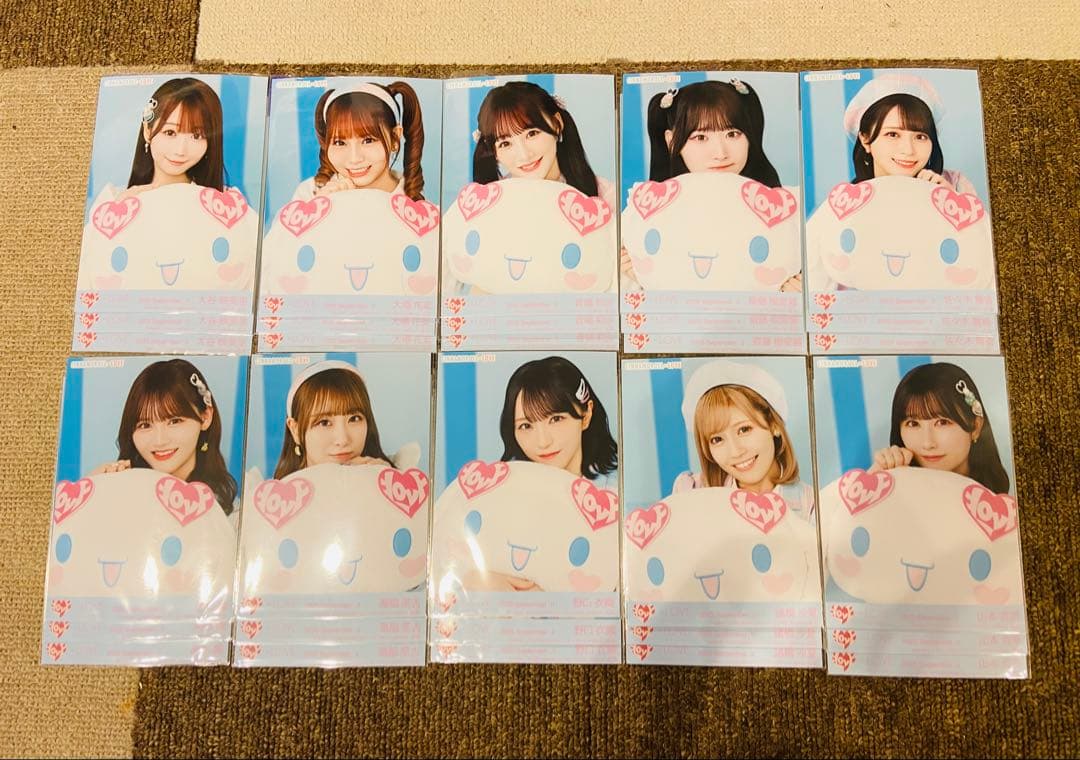 LOVE 齋藤樹愛羅 直筆 ヒキ シナモン コンプ イコラブ LOVE イコラブ