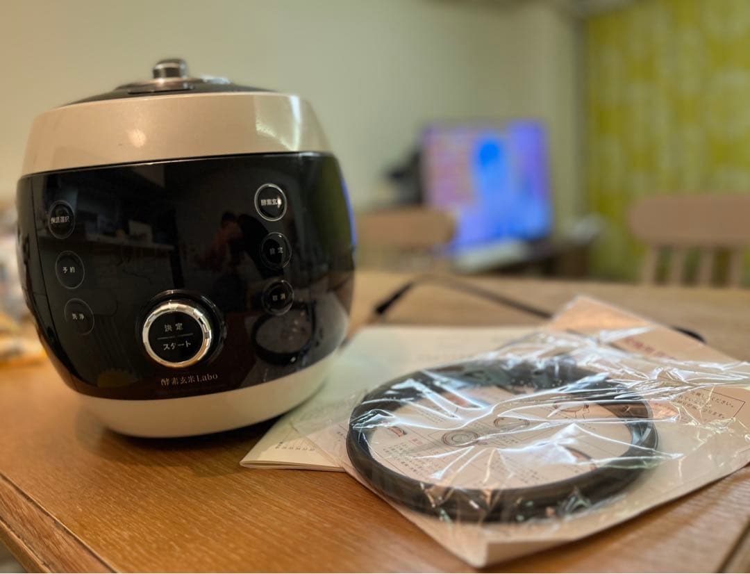 ☆美品 酵素玄米Labo MM03JP 酵素玄米炊飯器 酵素玄米4合 白米 酵素