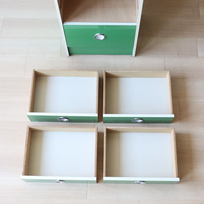 アンティーク レトロポップ 整理タンス 昭和レトロ おもちゃ箱