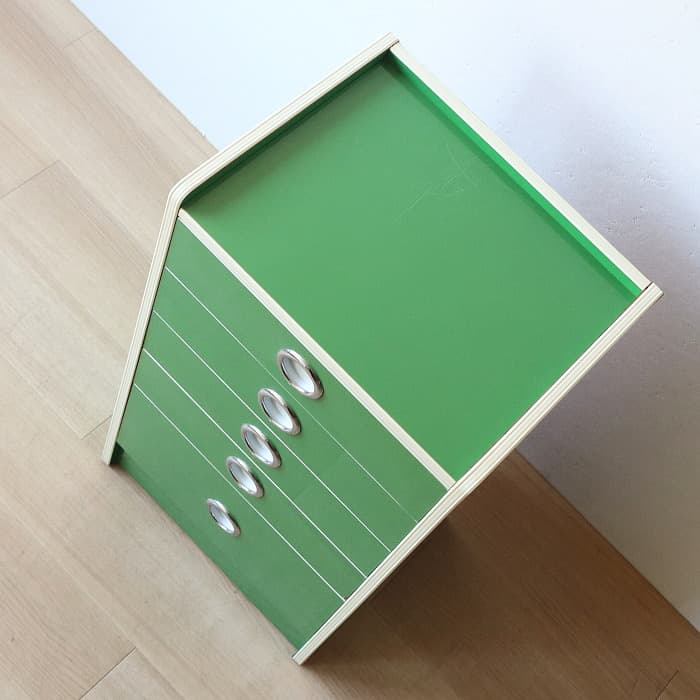 アンティーク レトロポップ 整理タンス 昭和レトロ おもちゃ箱