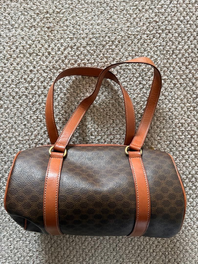 CELINE セリーヌ マカダム ショルダーバッグ パピヨン【中古】