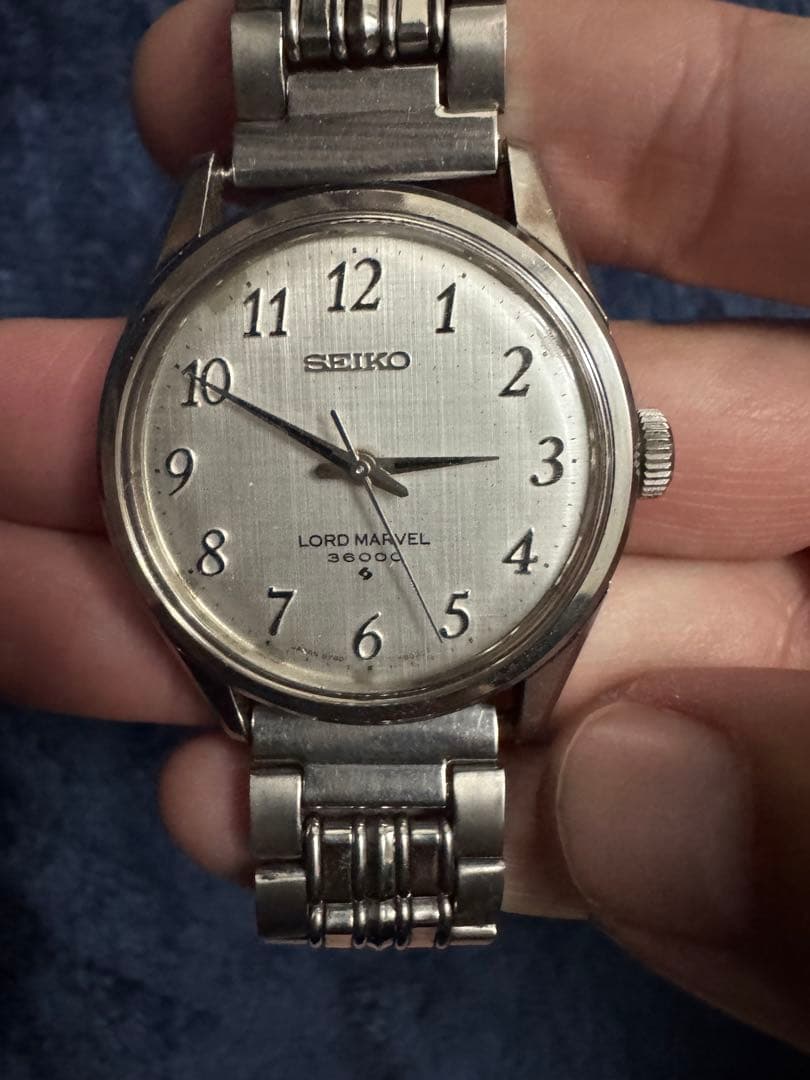 K*m様 SEIKO LORD MARVEL 手巻き時計　OH済み！