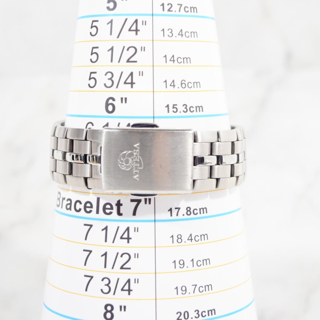 美品 CITIZEN シチズン アテッサ メンズ 電波ソーラー時計 デイト