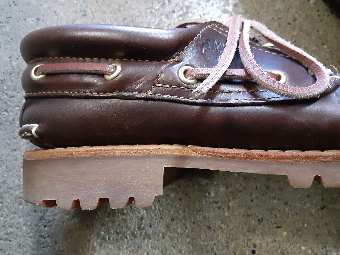timberland 3eye ブラウン US7 25cm