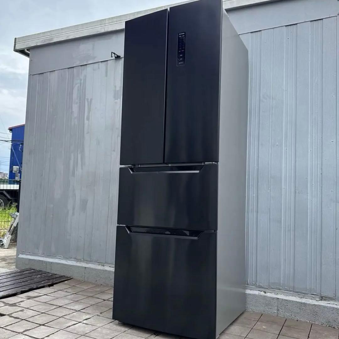 美品 アイリスオーヤマ 2022年製 冷蔵庫 320L 自動霜取 静音設計