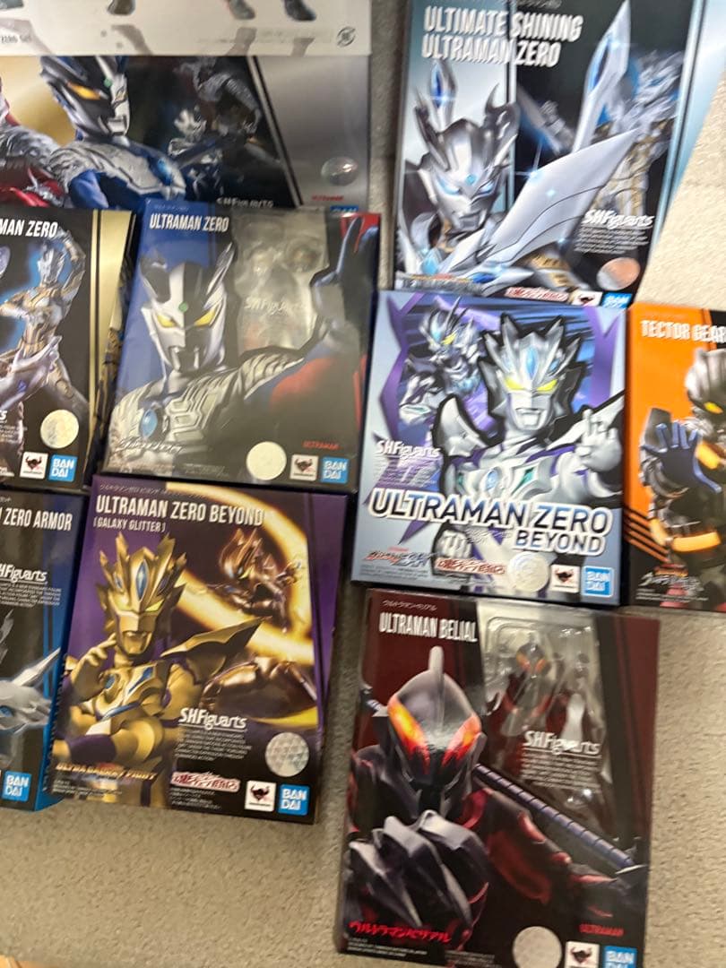 フィギュアーツ ウルトラマンゼロ9点セット