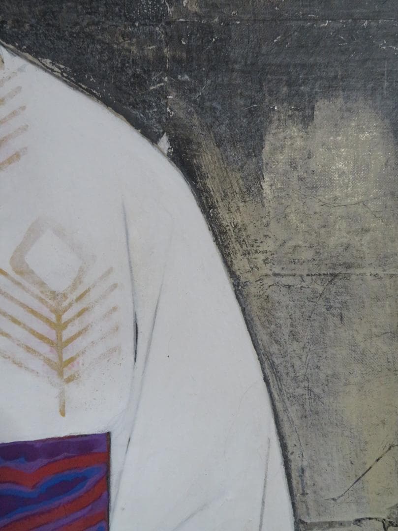 mimeian様専用神田三千枝「虹」 日本美術院特待院展出品作品 師：安田