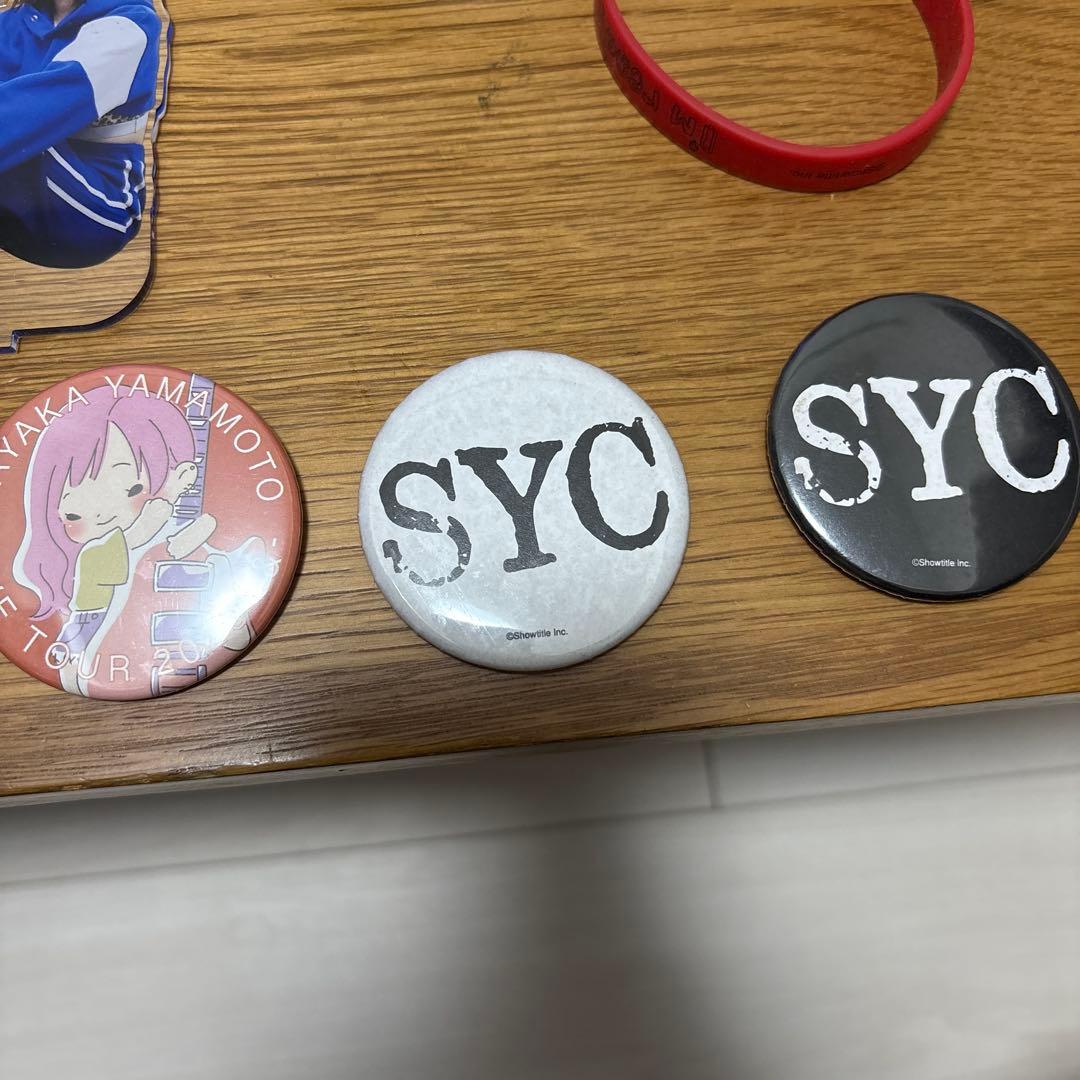 山本彩　グッズまとめセット　缶バッジ　キーホルダー　アクスタ