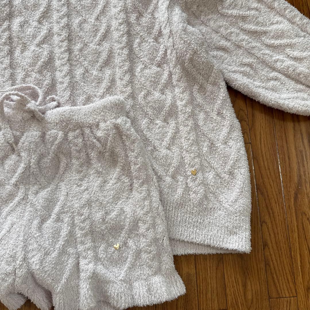 【ジェラピケ美品】ハートアラン上下セットアップ
