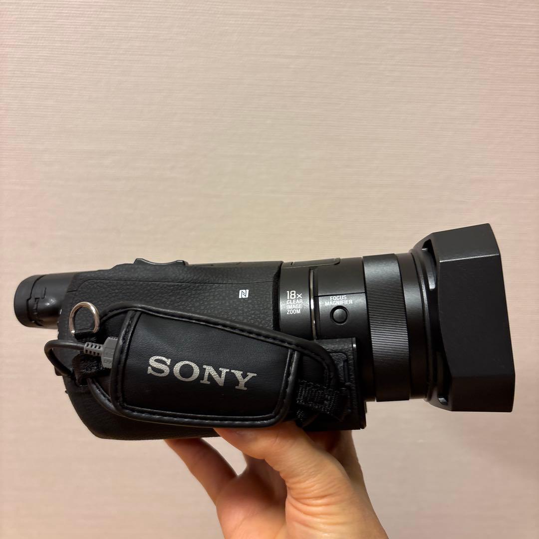 SONY HANDYCAM FDR-AX100 4Kビデオカメラ