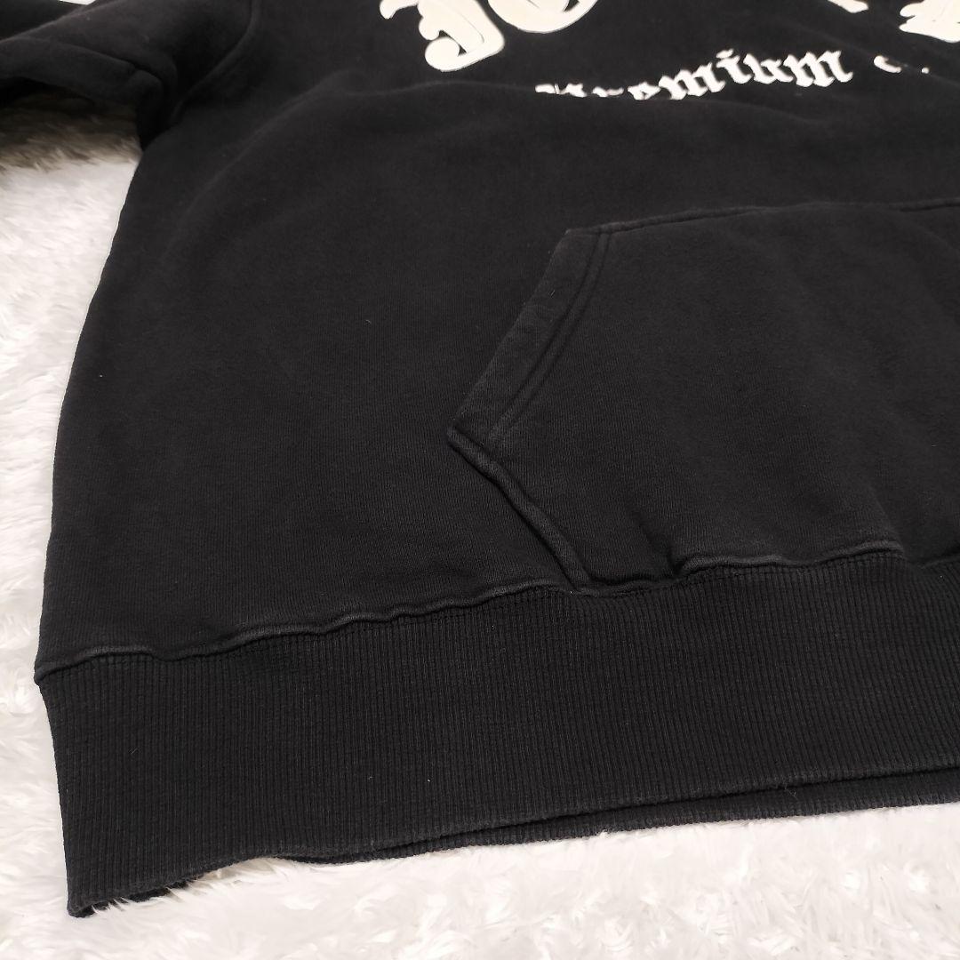 ジョーカー　パーカー プルオーバー 77 ブラック ロゴ刺繍 裏起毛 XXL