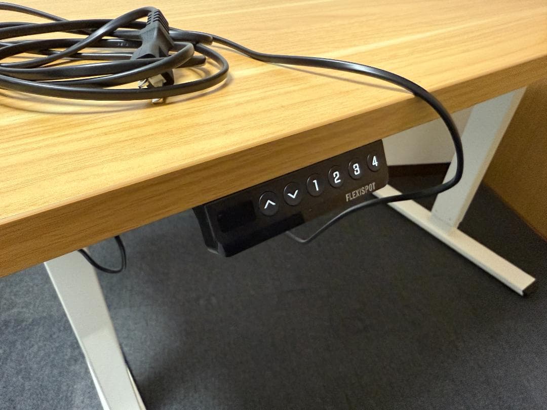 FLEXISPOT スタンディングデスク 電動式 昇降デスク 高さ調節デスク