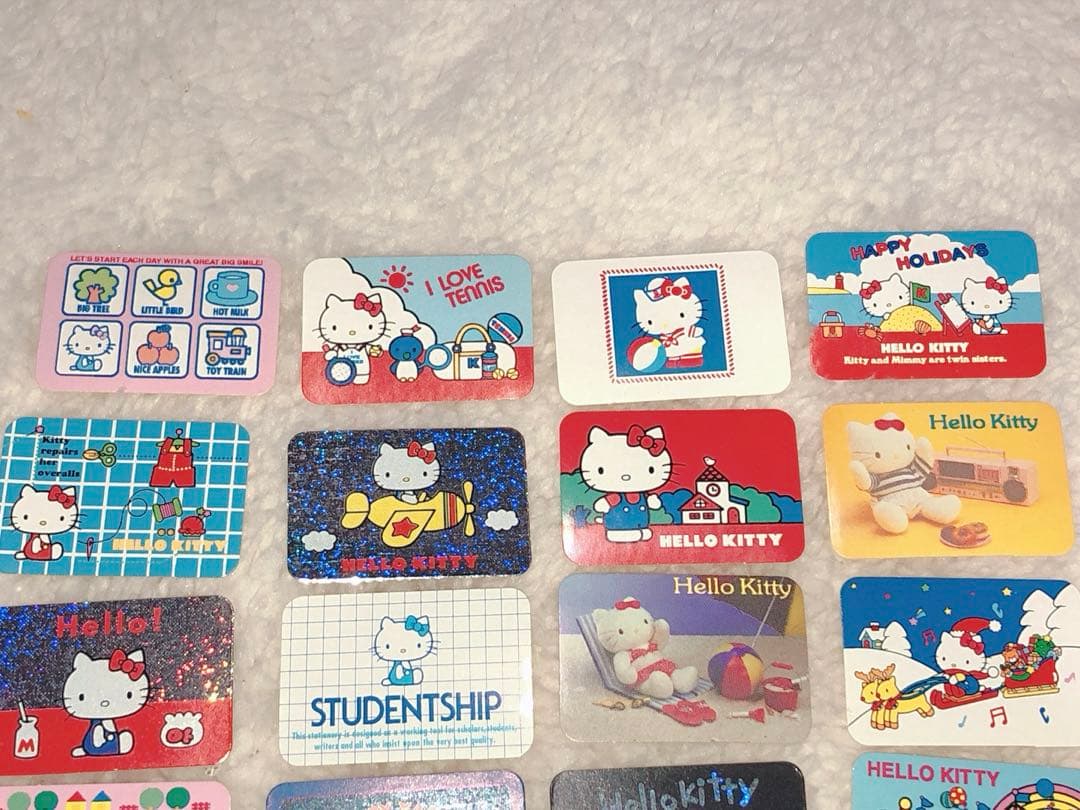 レア・新品未使用】2002年 ハローキティレトロシール パック 101ピース