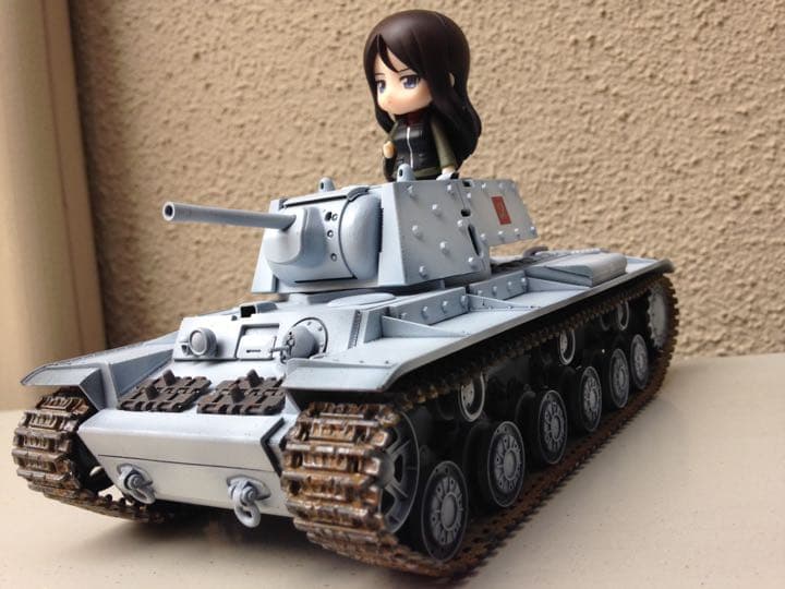 KV1B プラウダ高校Ver 1/35タミヤ　参考出品