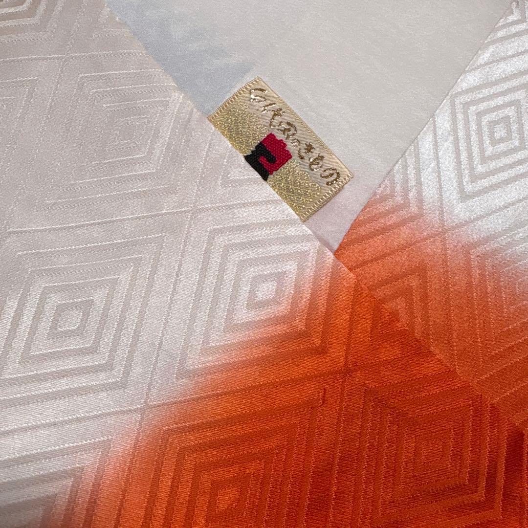 う58) 煌紫モダン ✦ 洗練幾何学が映えるアンティーク振袖㊗️帯と