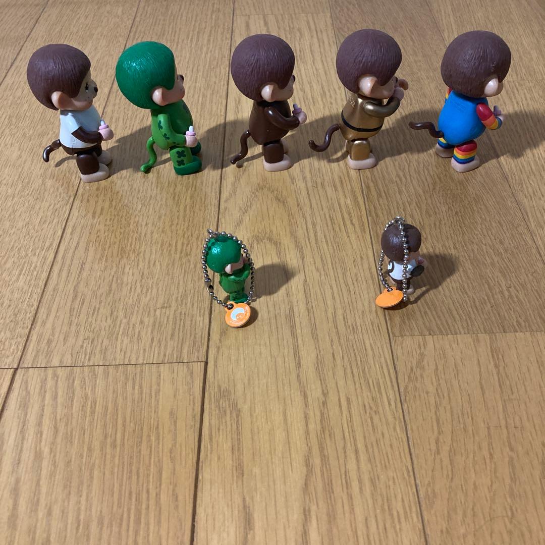 マイクロモンチッチ5体とキーホルダー2体