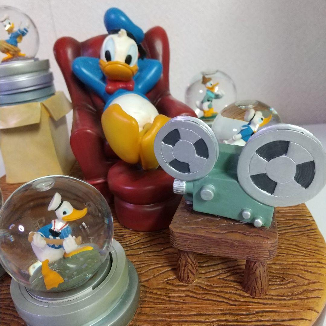 ドナルド スル―ザイヤ―フィギュア ミニスノーグローブ 生産終了品 レア