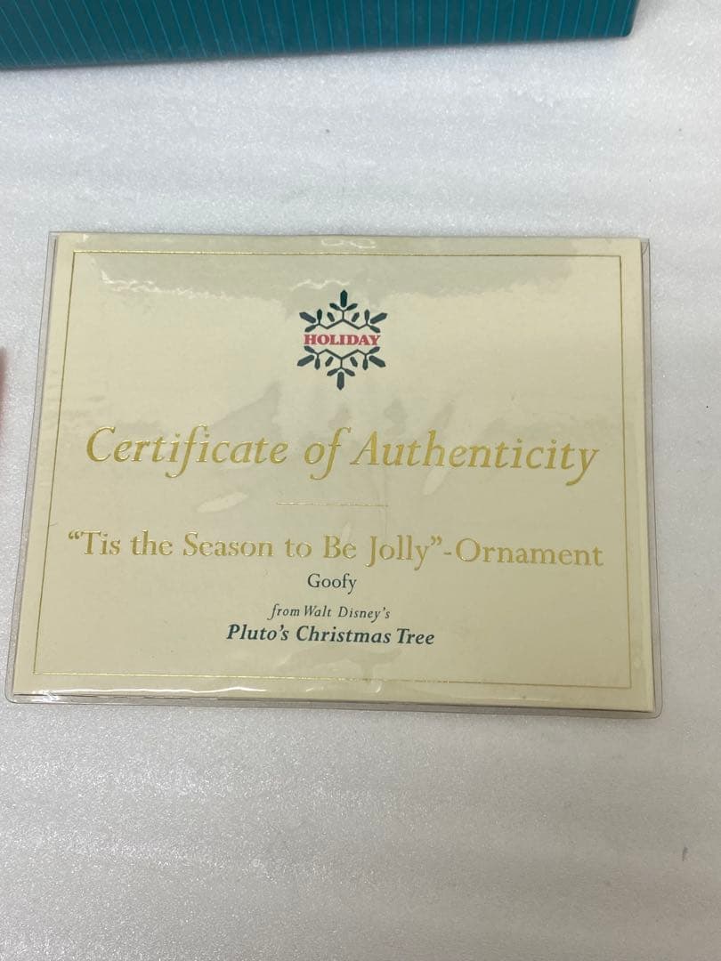 3-2849 ディズニー WDCC グーフィー オーナメント