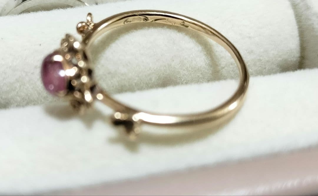 ジィオデシック ニンファー K10 ピンクトルマリン 12.5号