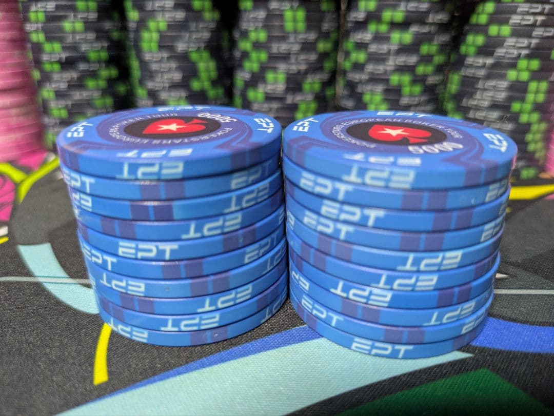 【たわけさん専用】500枚 EPTチップ ポーカーチップ ケース付き