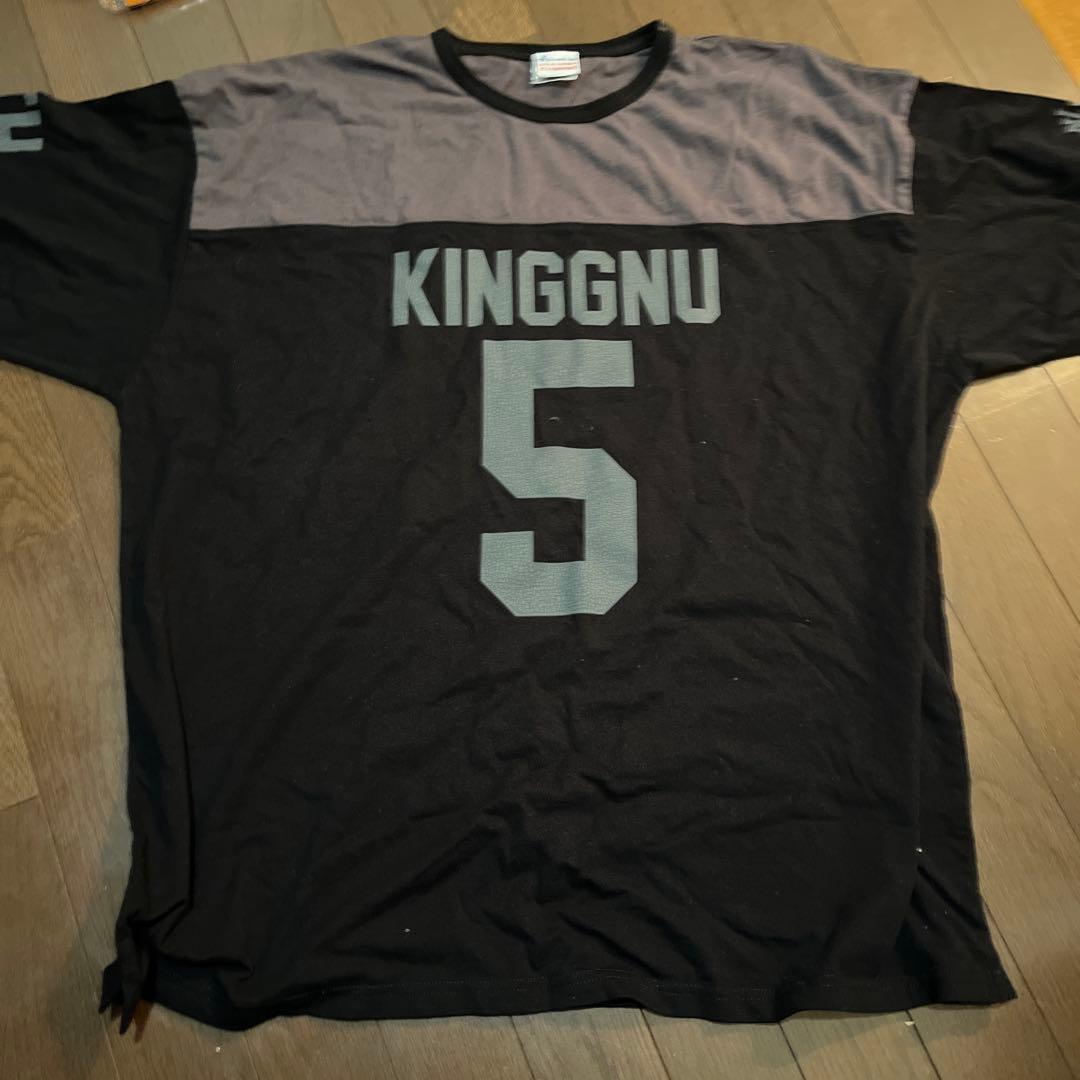 KING GNU フーディ 黒ロングtシャツオレンジ　灰色クラブヌーの3点セット