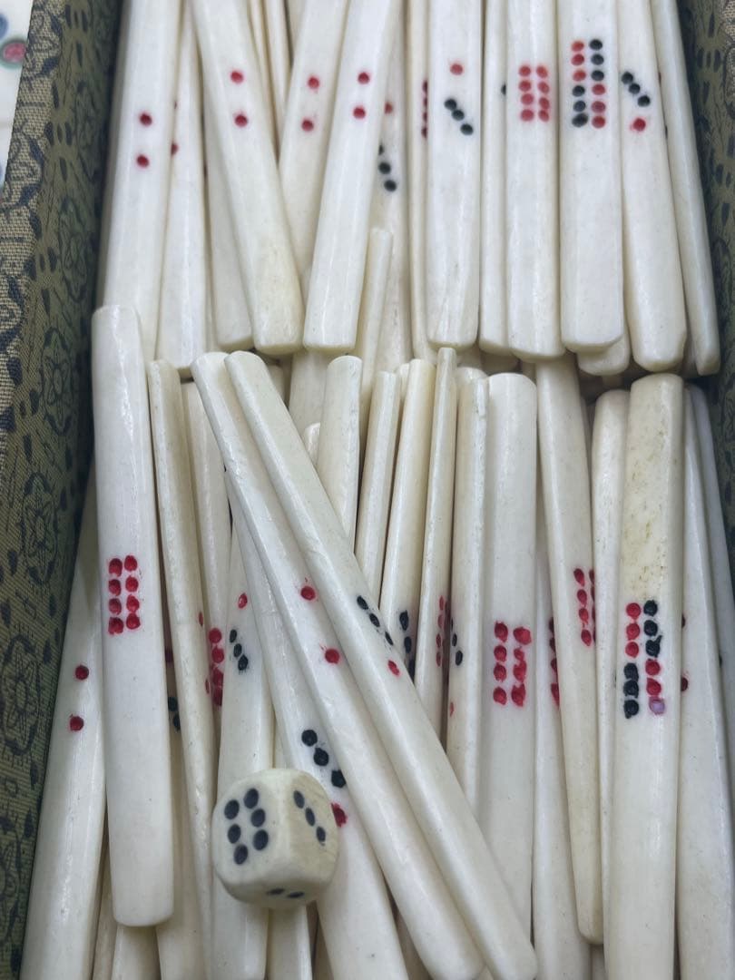 麻雀牌セット 骨制