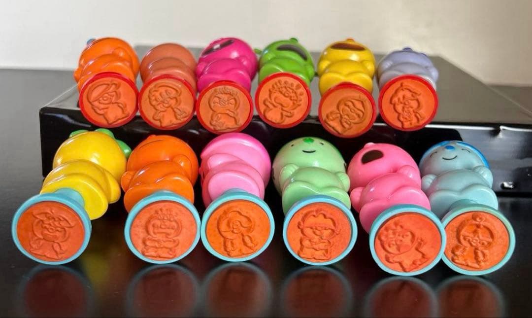 こんなこいるかな 指人形 ソフビ スタンプ