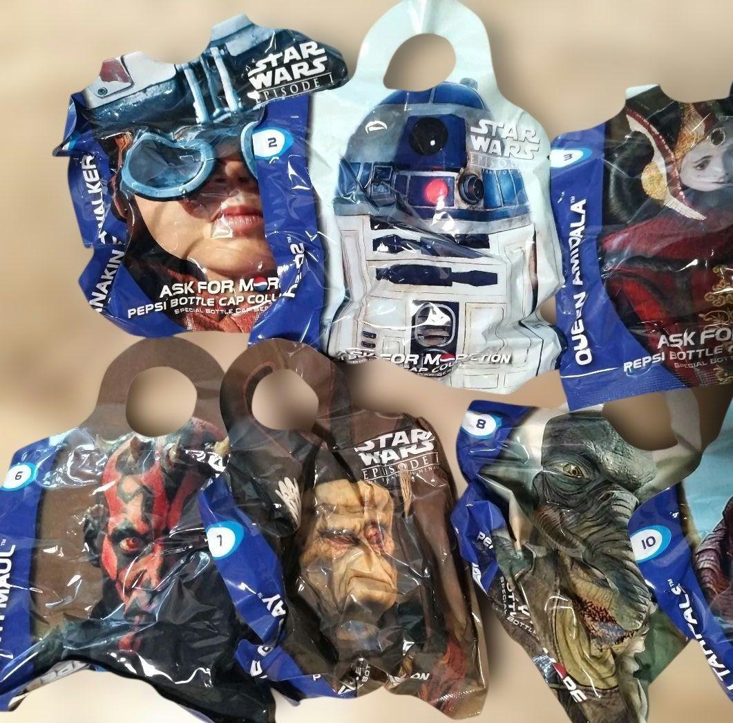 ペプシ　スター・ウォーズスペシャルボトルキャップ11種セット